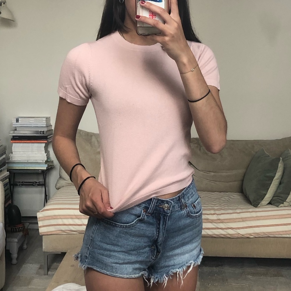 pink brandy sweater-tshirt